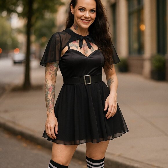 Resting Witch Face Costume Set – Trickz N Treatz – Size XS – NWT – Dolls Kill - Picture 5 of 6